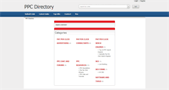 Desktop Screenshot of ppcdir.com